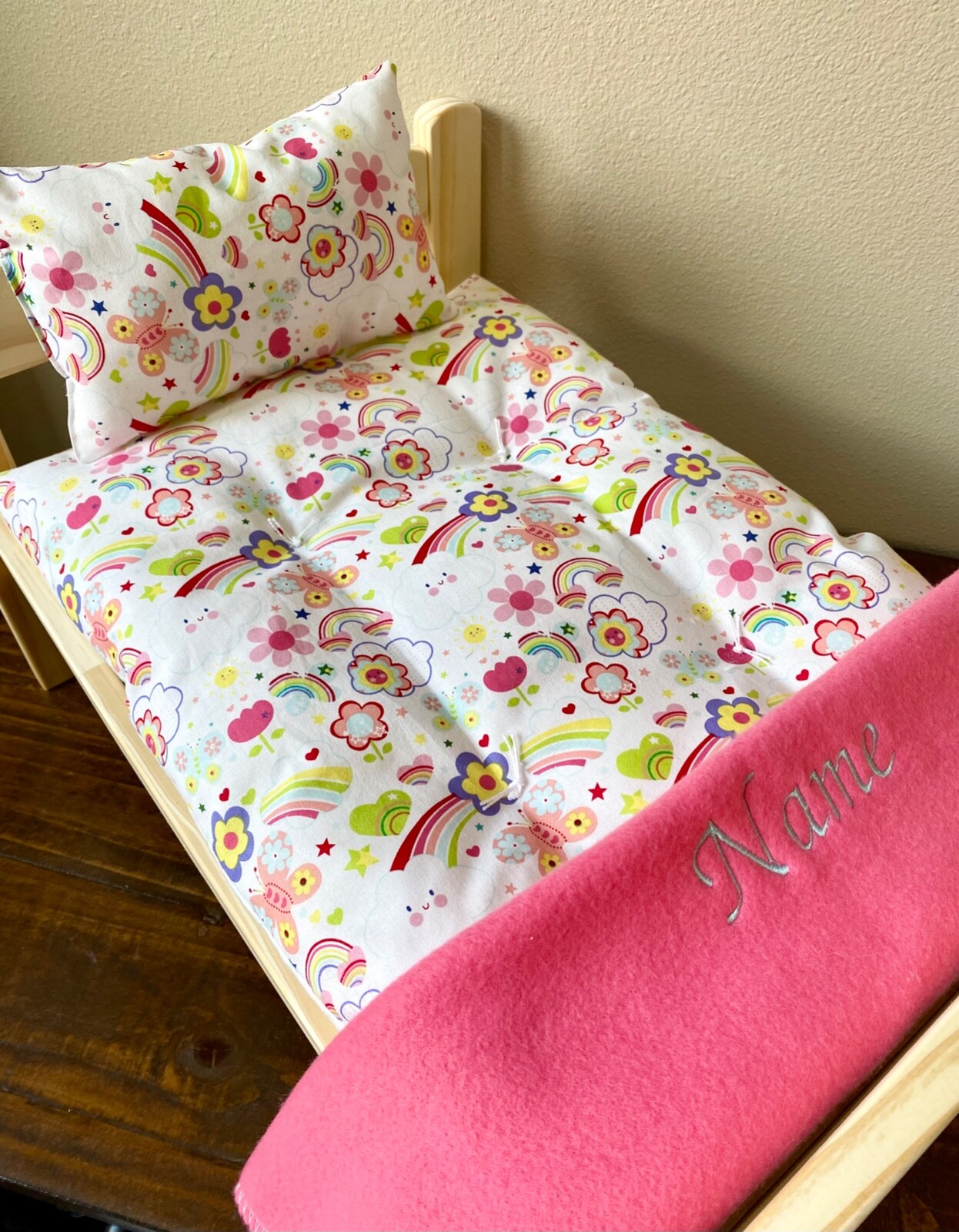 Junior Bed White Ikea Underlig Foam Mattress