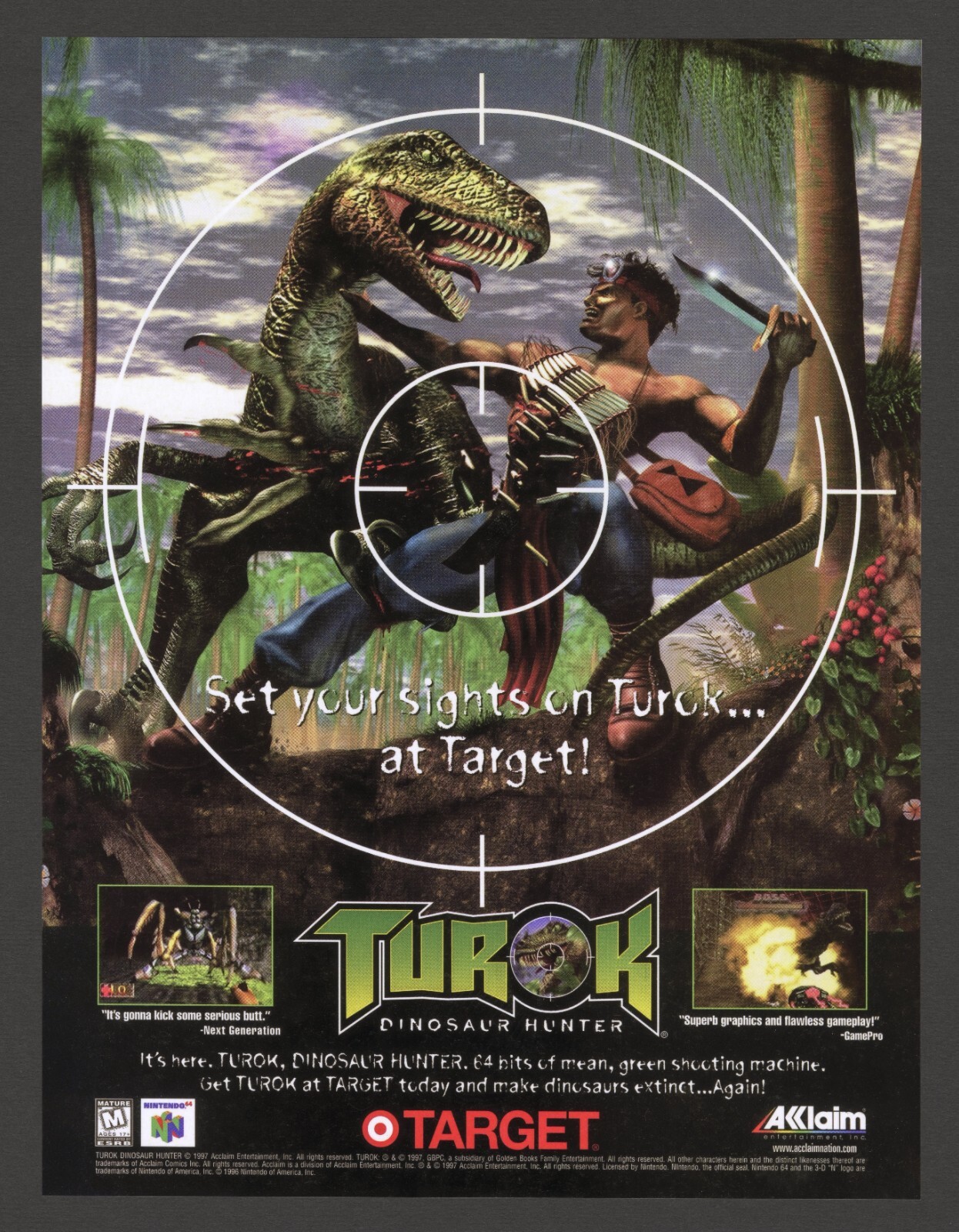 Turok: Dinosaur Hunter中古美品・N64北米版 512r78l1ViL._AC_SY200_QL15_.jpg