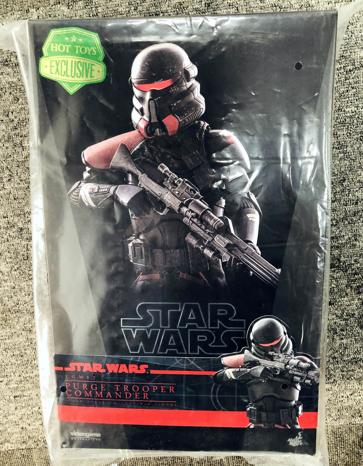 新品未開封 ホットトイズ PURGE TROOPER COMMANDER Purge Trooper Commander Sixth Scale Figure by Hot Toys