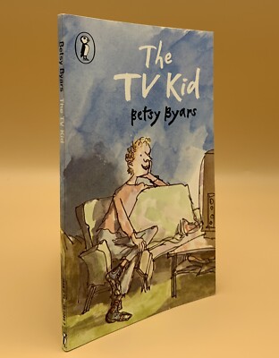 Vintage 1979 Puffin Paperback The TV Kid Betsy Byars