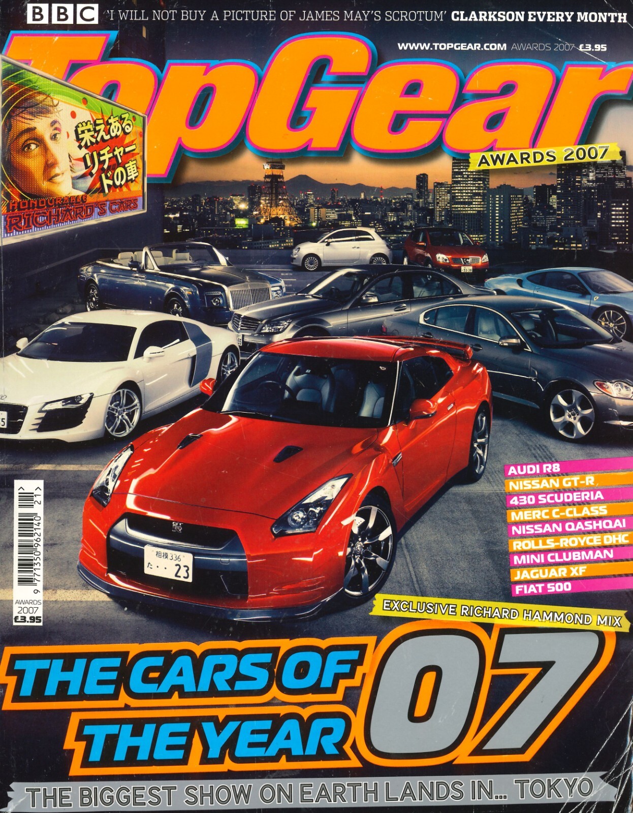 UK BBC Top Gear Magazine Issue #174 (Hammond Cover) Jaguar