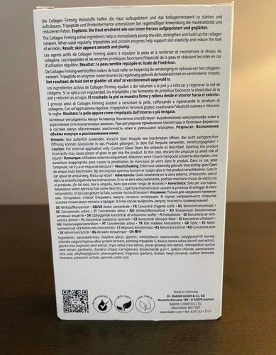 Babor Collagen Firming Ampoule Concentrates 7 Ampoules NIB Sealed