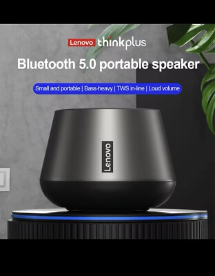Lenovo-speaker K3PRO Altavoz Inalámbrico Bluetooth Stereo Micrófono Llamada HD