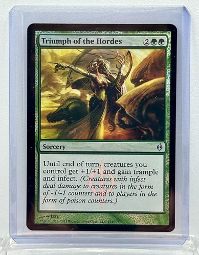 Triumph of the Hordes FOIL - MTG Magic The Gathering- New