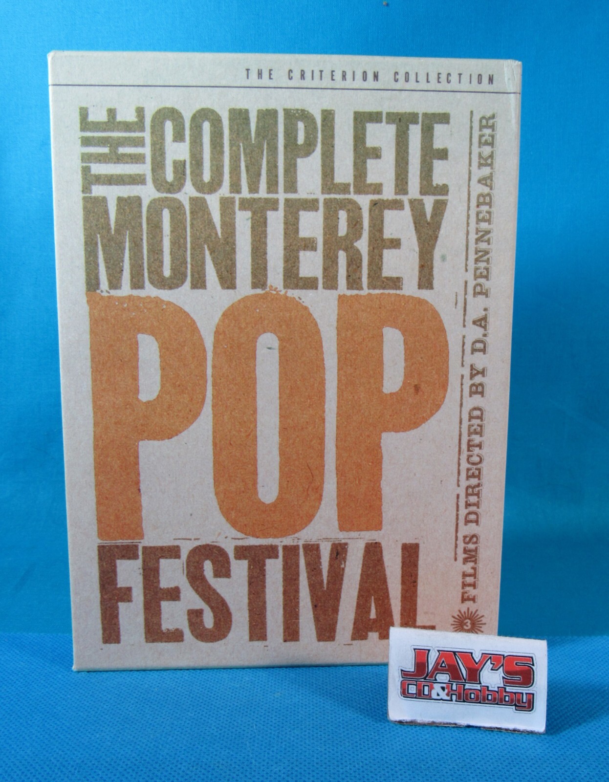3DVD・POP FESTIVAL！ The Complete Monterey Pop Festival on 3-Disc DVD Set, 2002