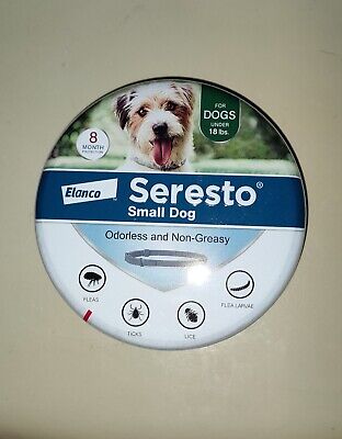 Seresto Flea and Tick Collar 8 Months Protection for Small Dogs - 18lbs