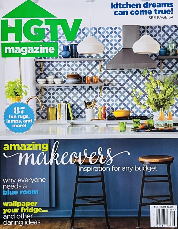 HGTV  MAGAZINE ☆ Kitchen DREAMS Can Come True ☆
