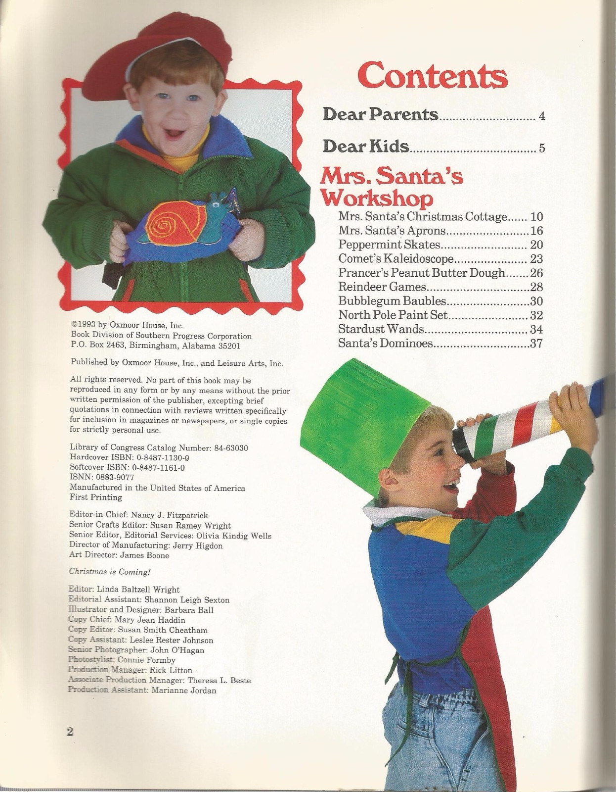 CHRISTMAS IS COMING VOL3 HOLIDAY PROJECTS FOR CHILDREN & PARENTS BY OXMOOR HOUSE