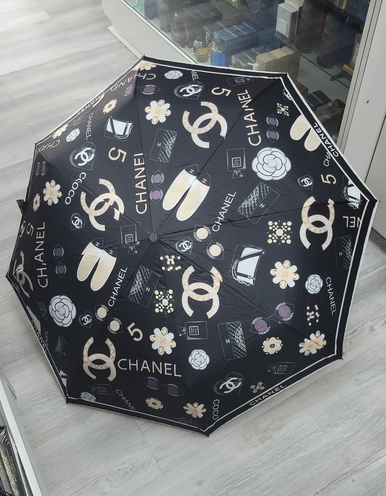 超希少　CHANEL シャネル　長傘　umbrella $_57.JPG?set_id=880000500F
