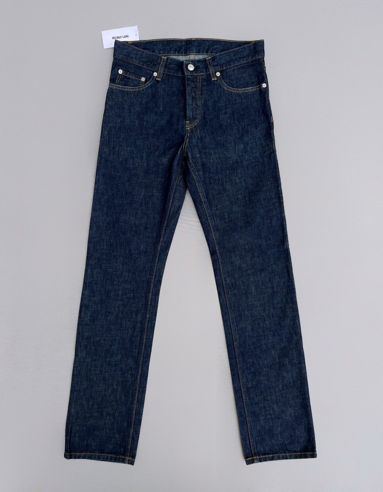 Pre-owned Helmut Lang Rare Vtg Archive 1999  Classic Cut Denim Jeans Navy Blue Size 28