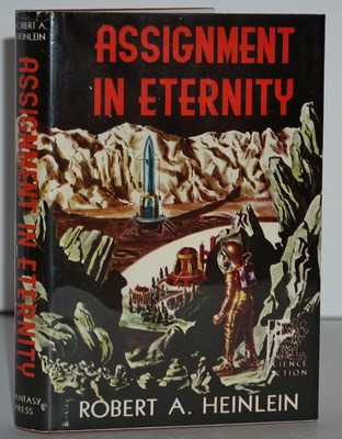 *SIGNED* 1ST/1ST EDITION W. DUST JACKET~ ASSIGNMENT IN ETERNITY~ ROBERT HEINLEIN