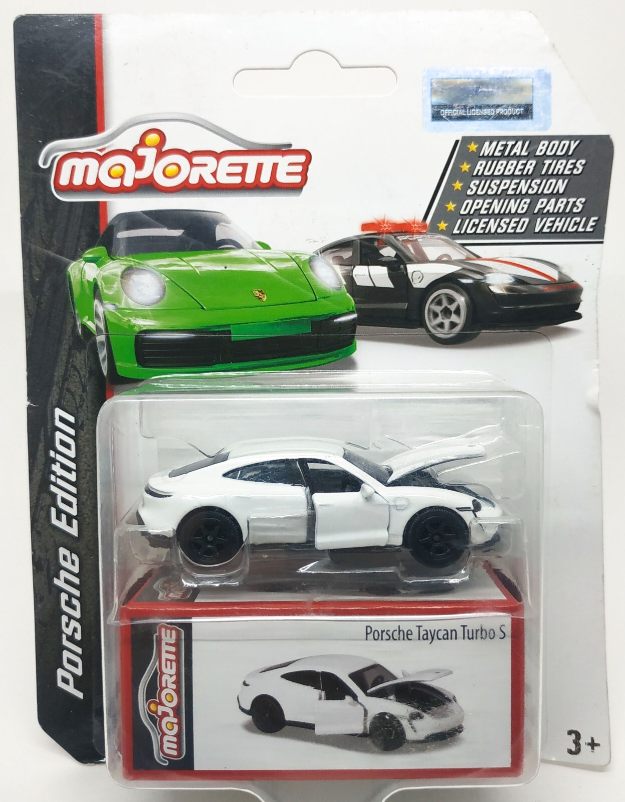 Majorette ポルシェ Taycan Turbo S & 917 Majorette Porsche Edition Porsche Taycan Turbo S + 917