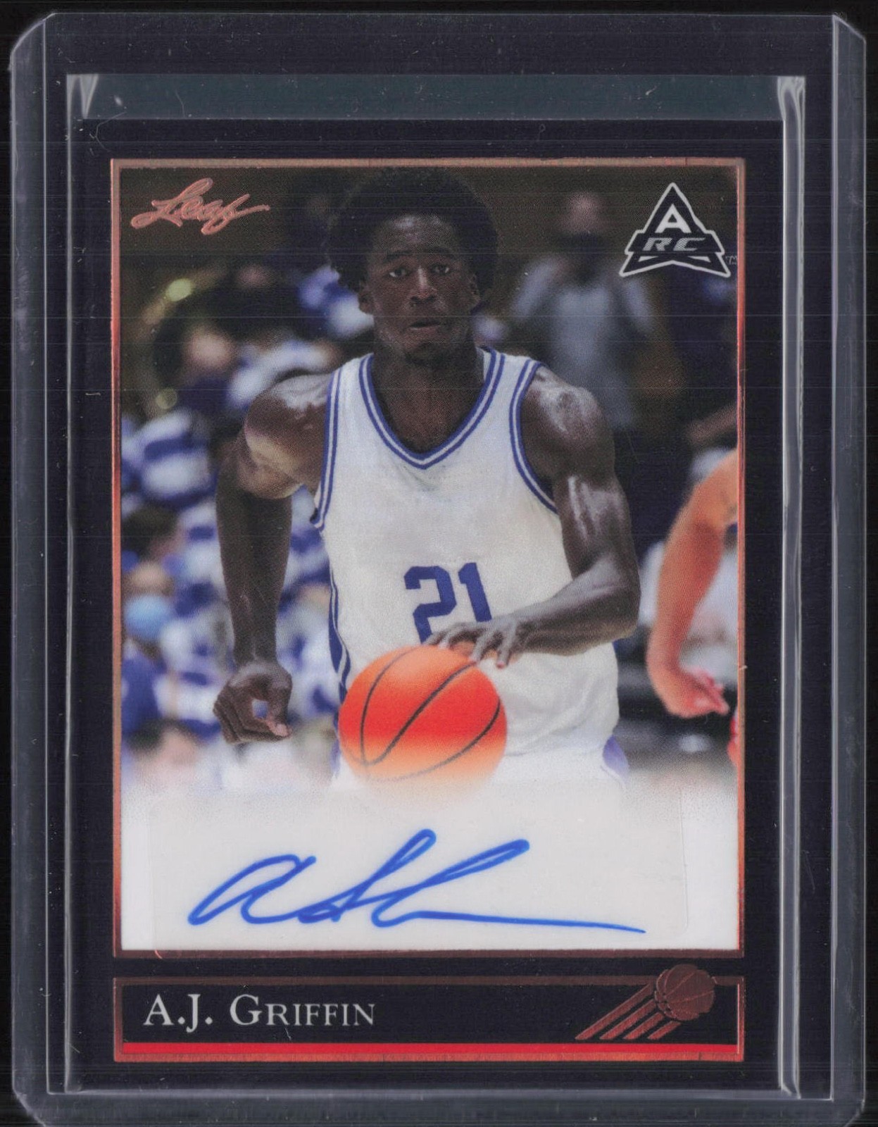 2022 Leaf Memories Black A.J. Griffin Auto Autograph RC Rookie