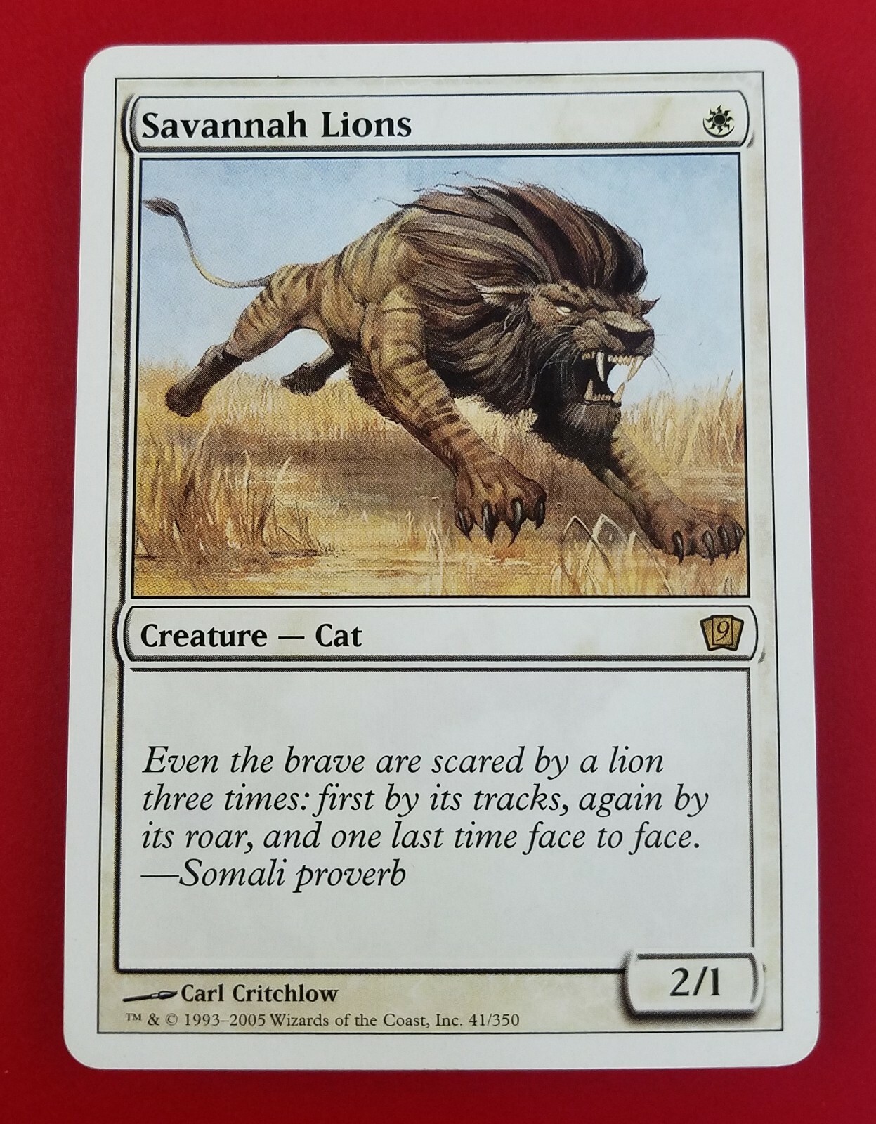 1x Savannah Lions | 9th Edition | MTG Magic Cards | eBay