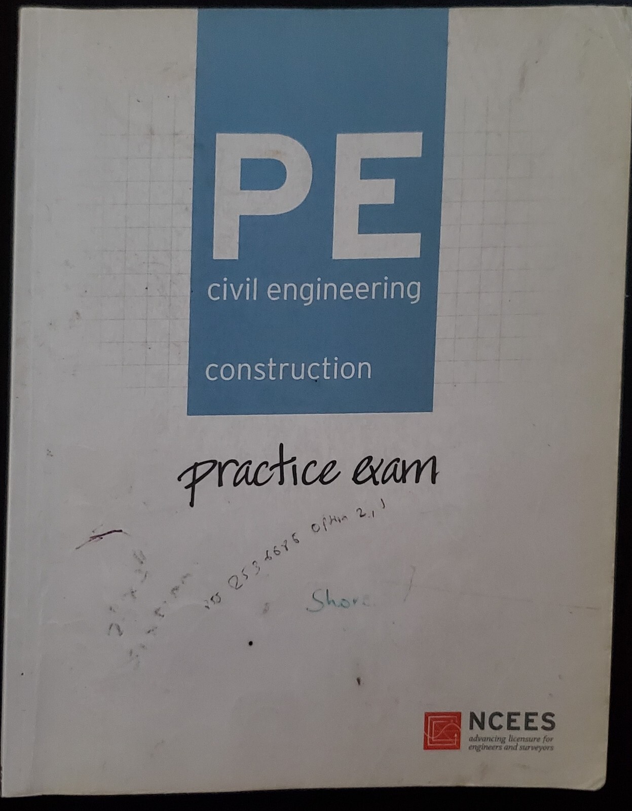 FE Civil Practice Exam by Ncees (2017, Trade Paperback
