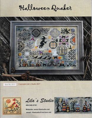 Halloween Quaker by Lila's Studio cross stitch pattern