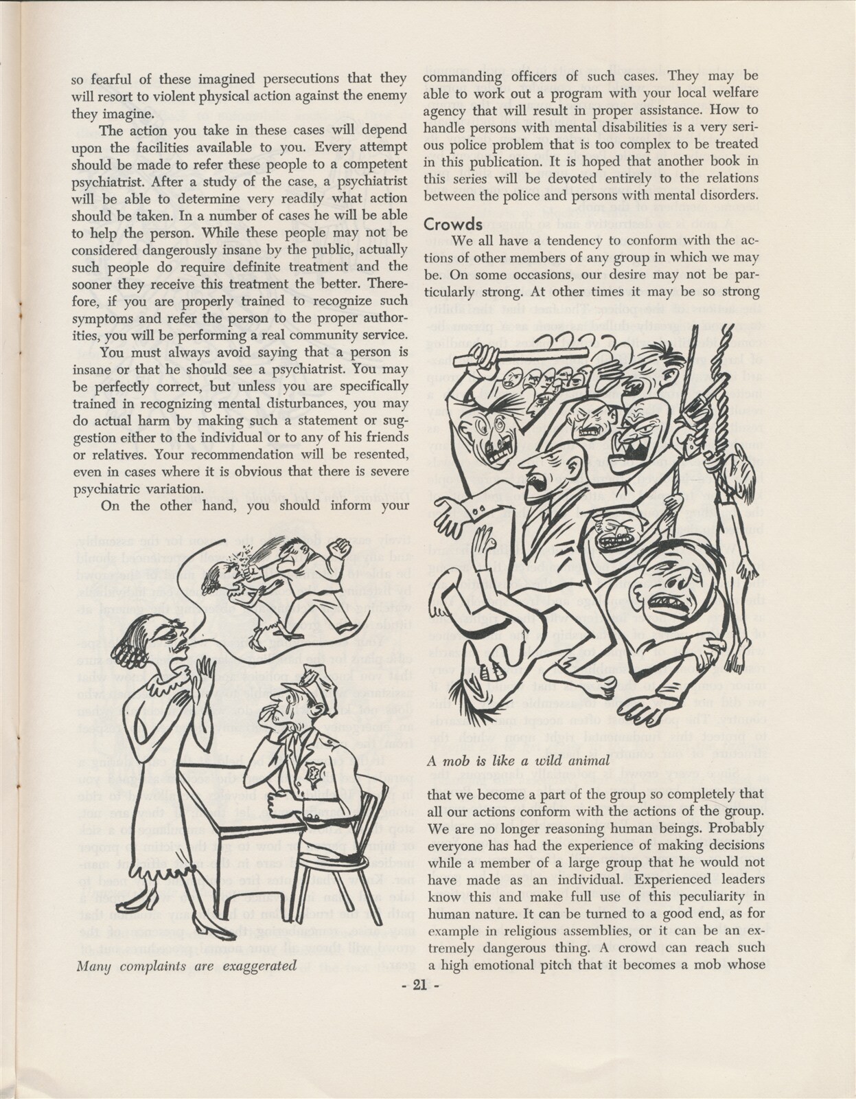 The Police & The Public Iowa City 1950 by Richard L Holcomb Robert W Gadbois Art