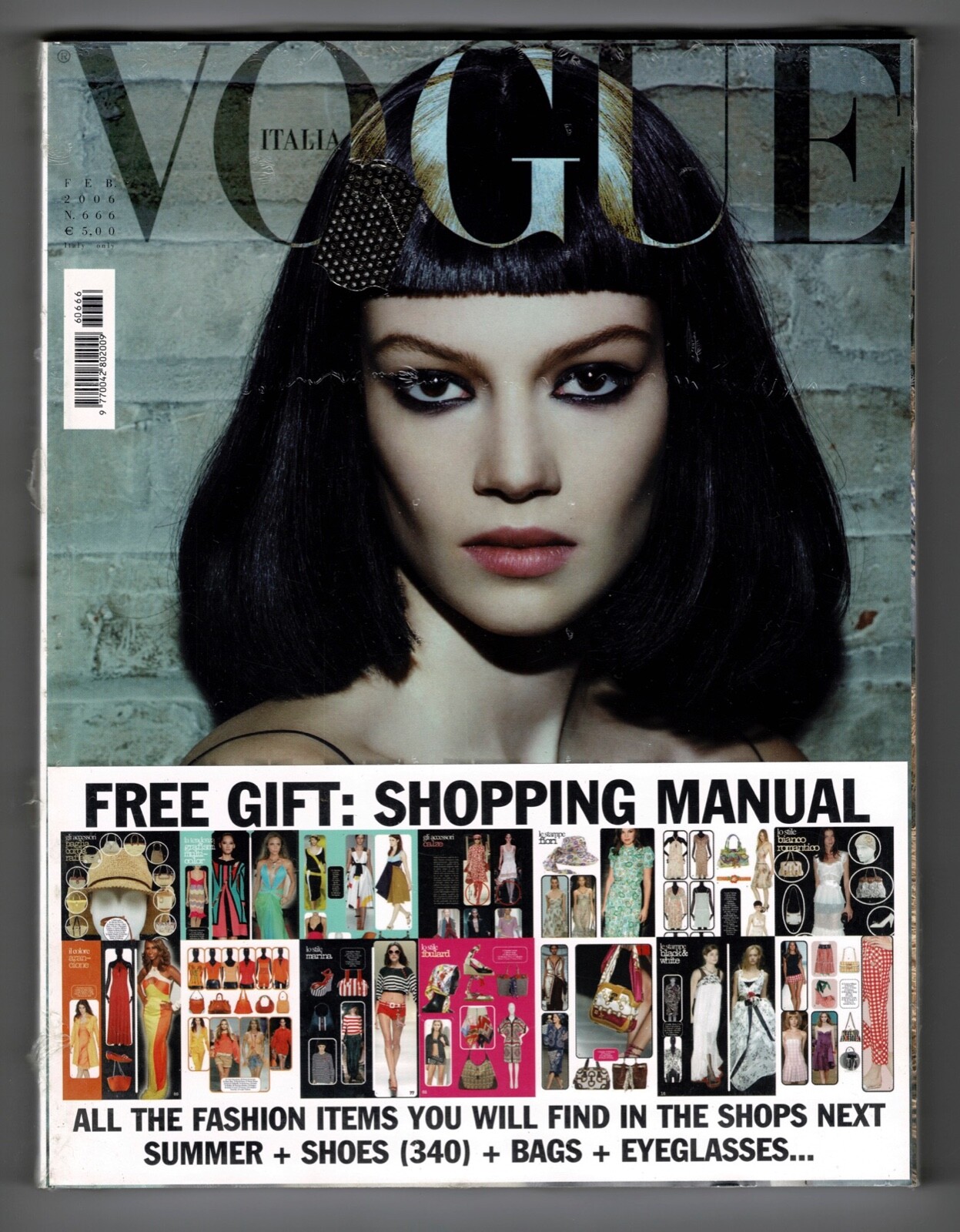 VOGUE ITALIA magazine 2/2006 STEVEN MEISEL sealed | eBay