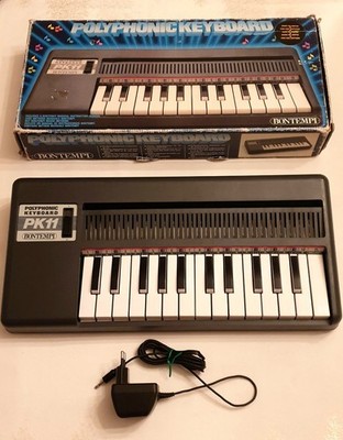POLYPHONIC KEYBOARD PK11 de BONTEMPI AVEC ALIMENTATION SECTEUR ET BOITE