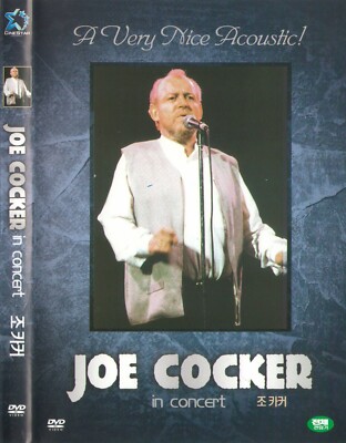 Joe Cocker: in Concert  Live in Baden Baden Organic Tour (1996) DVD NEW *FAST SH