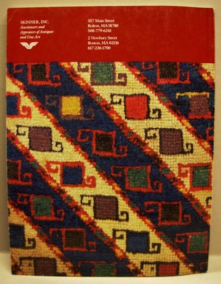 Skinner Bolton MA Oriental Rugs Carpets Auction 1357 Sale Catalog Dec 1 1990