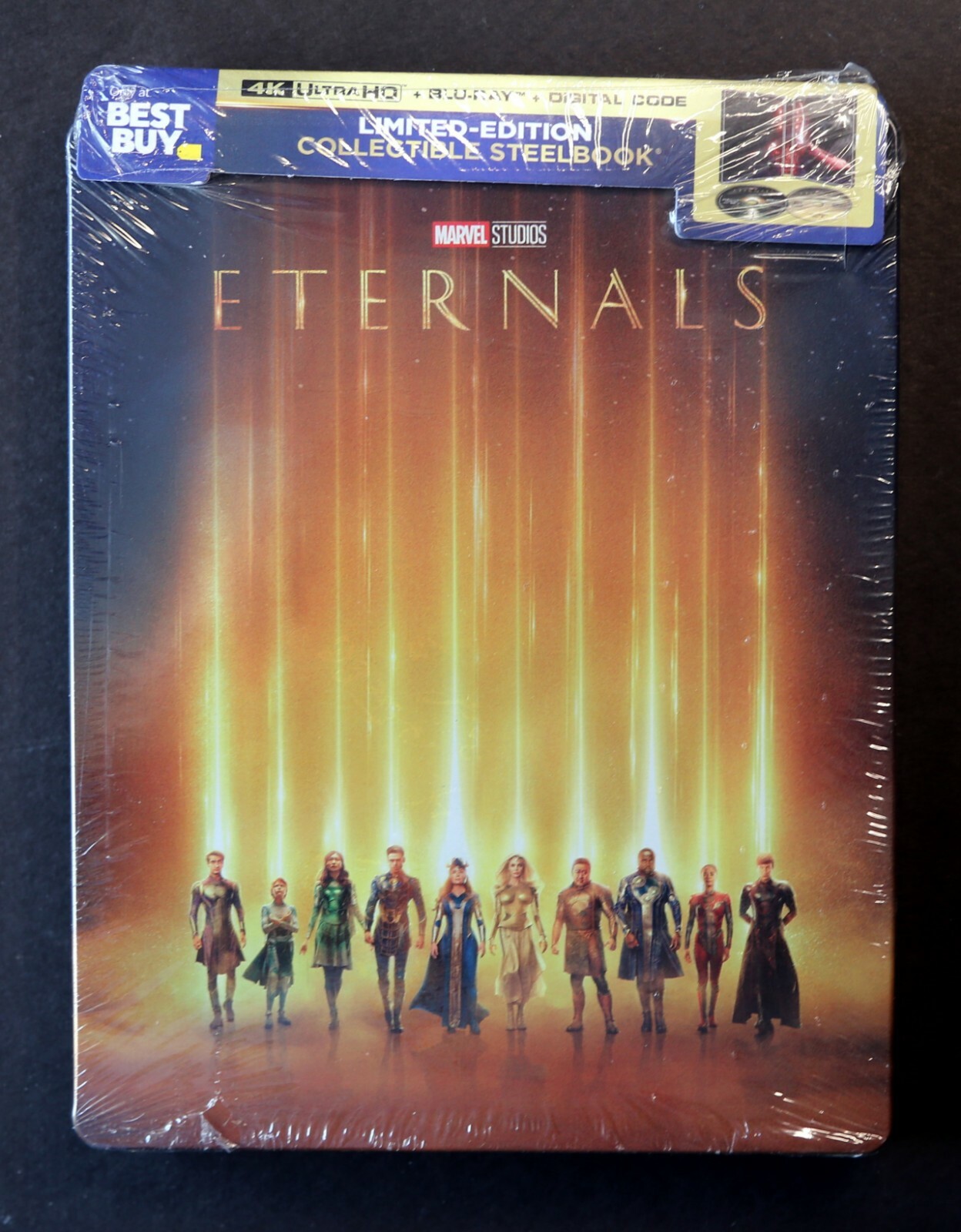 MARVEL - 【限定】エターナルズ　ETERNALS 数量限定スチールブック ETERNALS DVD Marvel Limited Edition STEELBOOK, NEW Sealed