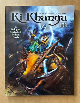 Ki Khanga Basic Rules: Sword & Soul Role Playing Game RPG : Ojetade/Davis - TPB
