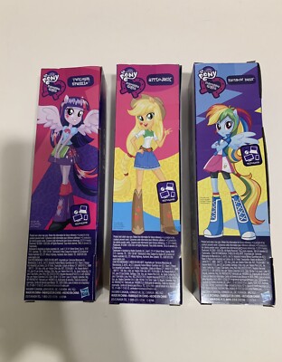 3 My Little Pony Equestria Girls 8  Inch Dolls, My Little Pony Bundle Dolls Toys