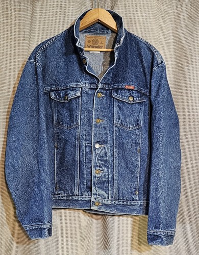 Levi’s Wrangler 111mj TYPE denim jacket Wrangler 111MJ G-Jean Outerwear Denim Jacket, Denim, M