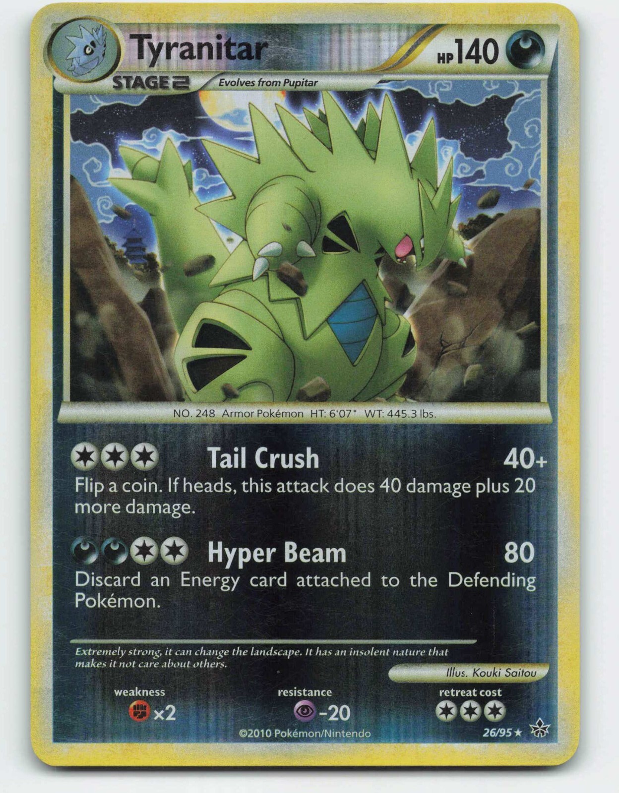 ポケモンカードゲーム xy Tyranitar M Tyranitar-EX | XY—Ancient Origins | TCG Card Database