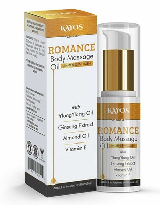 Kayos Romantik Körper Massageöl Mit Ylang Öl Mandel Öl Für Unisex 100 ML