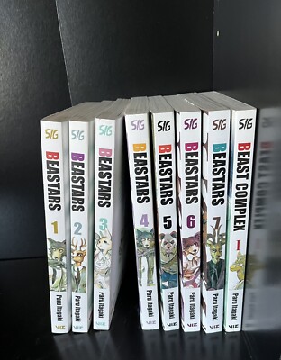 Beastars Vol 1-7, Beast Complex Vol 1 Manga English Preowned As-Is