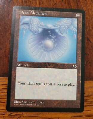 Pearl Medallion x1 MTG Tempest Magic Near Mint NM