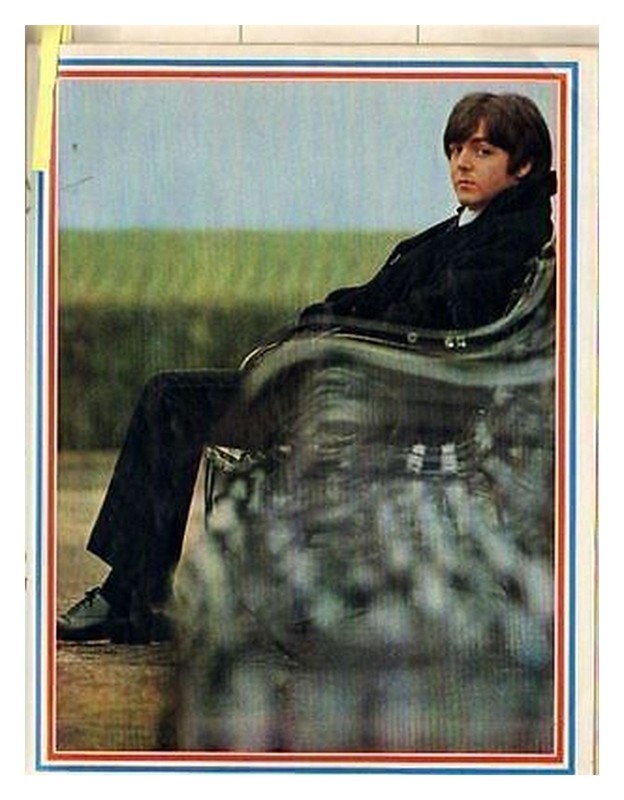 1966 : Document (Ref Cls 045) : Photo Paul Mc Cartney (1)   (1 P)