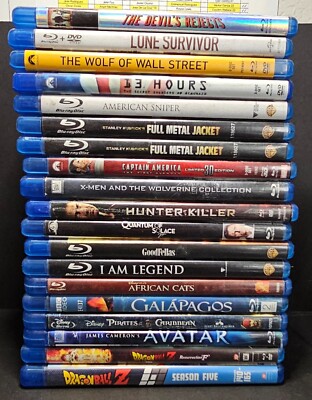 Blu Ray DVD Lot Pick Your Own Combined Shipping