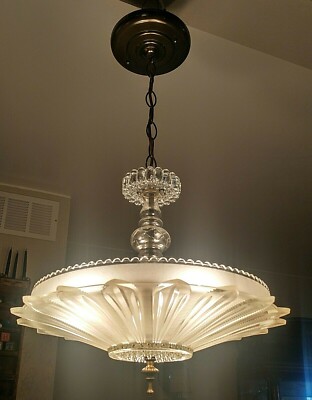 Chandeliers Fixtures Sconces Antique Frosted Vatican