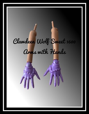 Monster High Clawdeen Wolf Sweet 1600 Pair of  Arms Hands