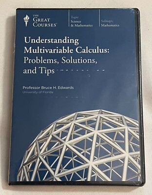 Great Courses Understanding Multivariable Calculus Problems Solutions Tips DVDs