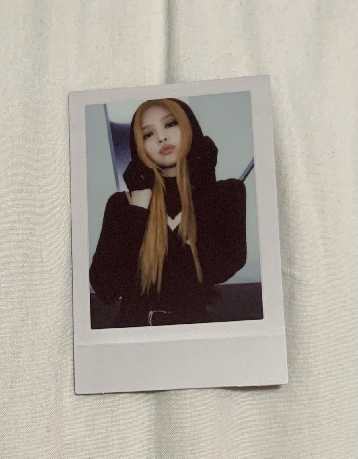BLACKPINK BORN PINK ALBUM JENNIE GREY VER OFFICIAL POLAROID BLACKPINK BORN PINK ALBUM JENNIE GREY VER OFFICIAL POLAROID
