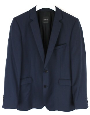 STRELLSON Allen-Mercer Blazer Men's (EU) 50 Wool Blend Single Breasted Lined