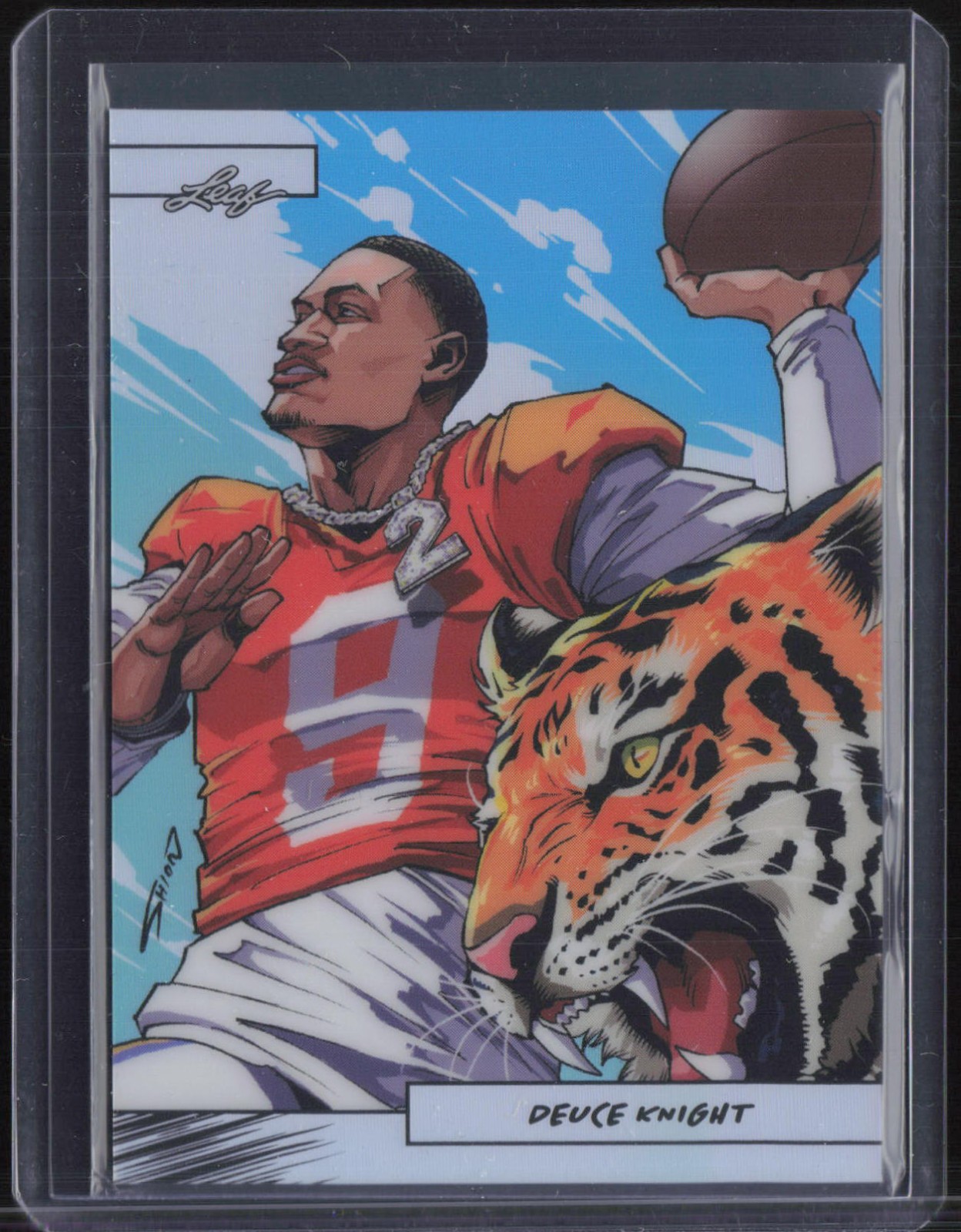 2025 Leaf Anime Nation Series 2 Prismatic Silver Deuce Knight 9/99