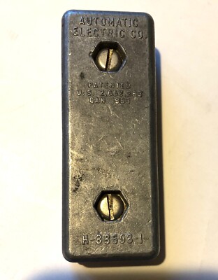 Vintage Automatic Electric Co. Wire Splitter  H-88698-1 1950's Phone Wire Tool
