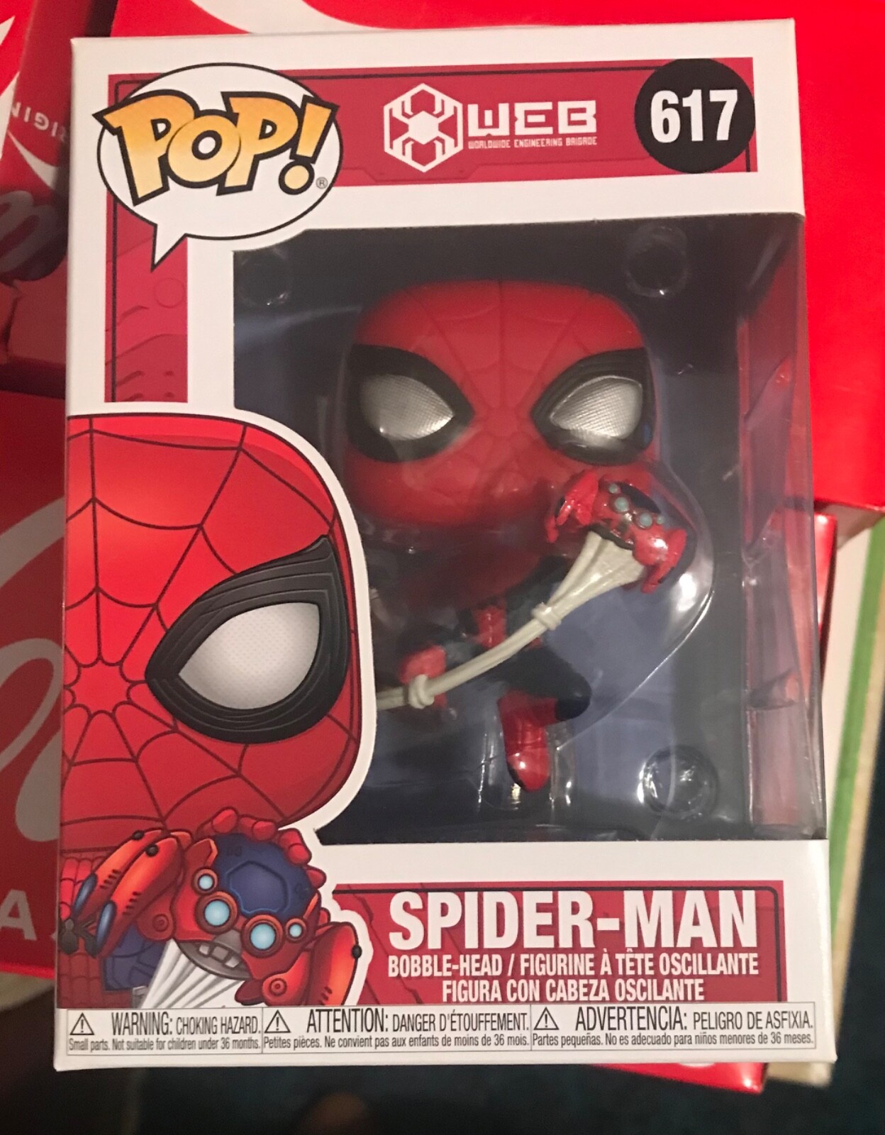 Marvel Funko Pop Spider-Man with Spider-bot #617 | eBay Marvel Funko Pop Spider-Man with Spider-bot #617 | eBay