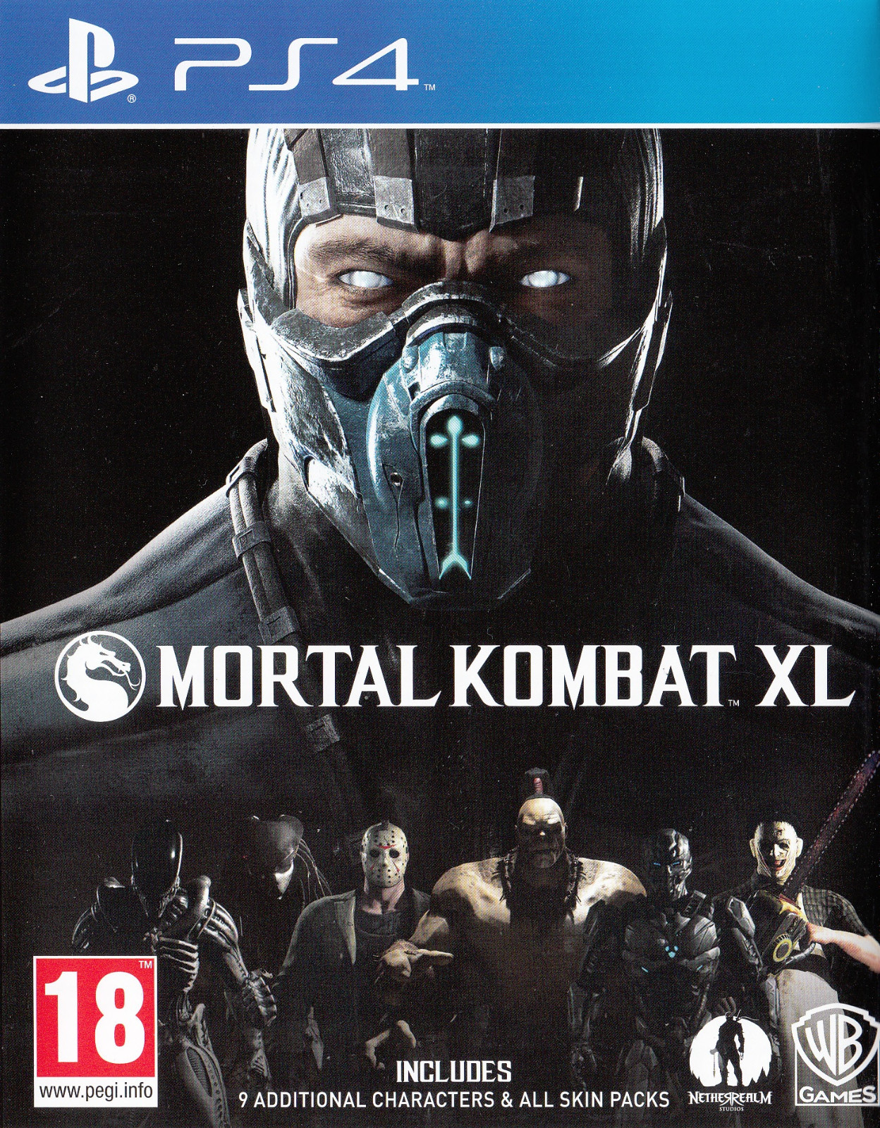 Mortal Kombat Xl Ps4 Sony Playstation 4 Brand New Factory Sealed