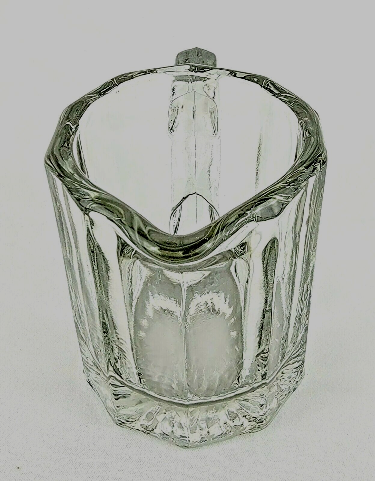 NEW Anchor Hocking Classics Mini Creamer Maple Syrup Pitcher 3" Heavy Glass 4 oz