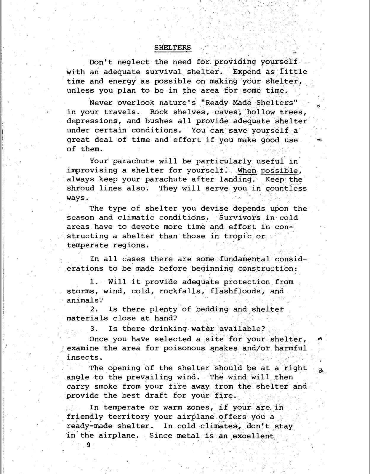 79 Page 1970s Navy Naval SERE COURSE Survival Orientation Manual on CD