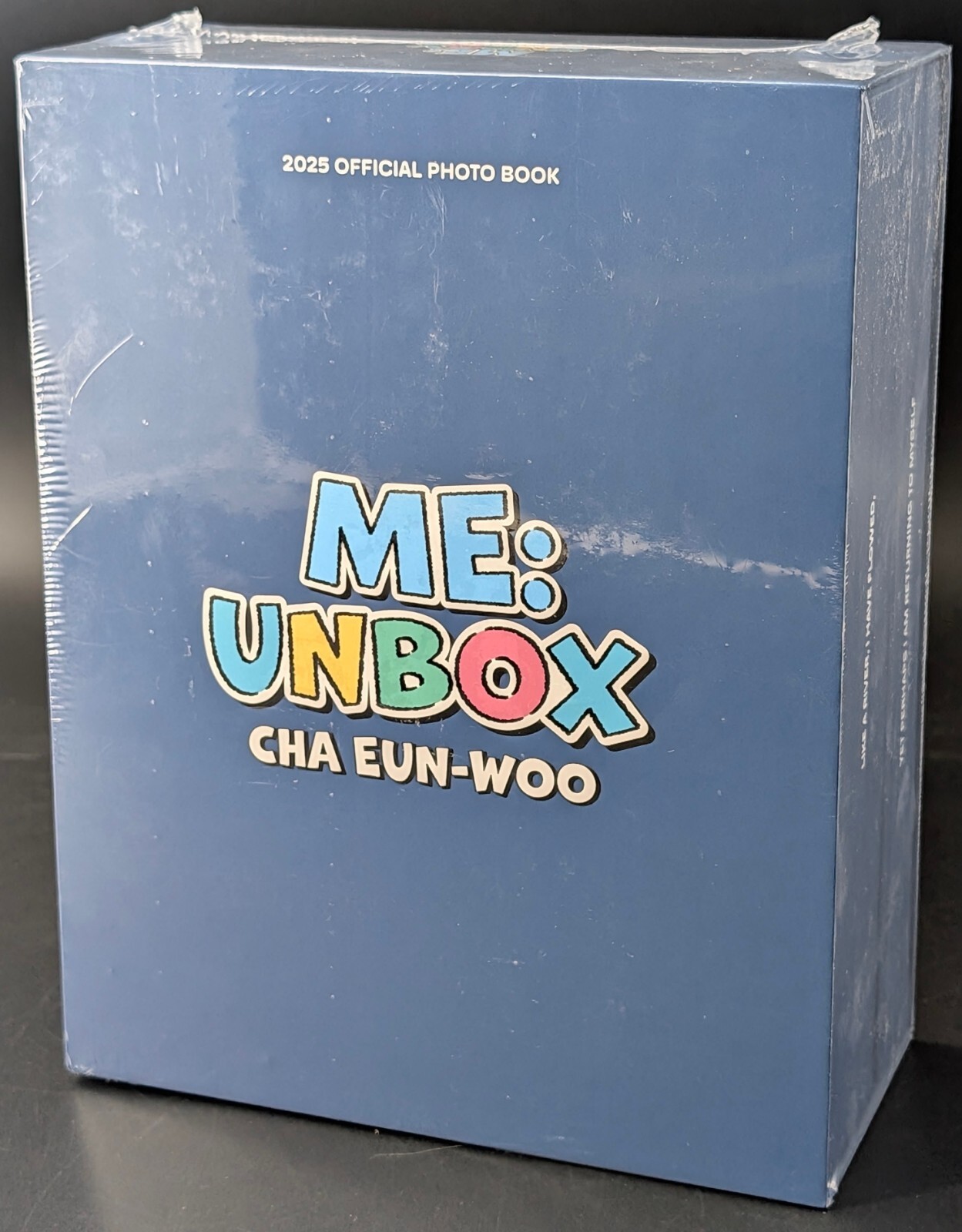 Cha Eunwoo 2025 Official ME:UNBOX PHOTO BOOK Full Set Rare