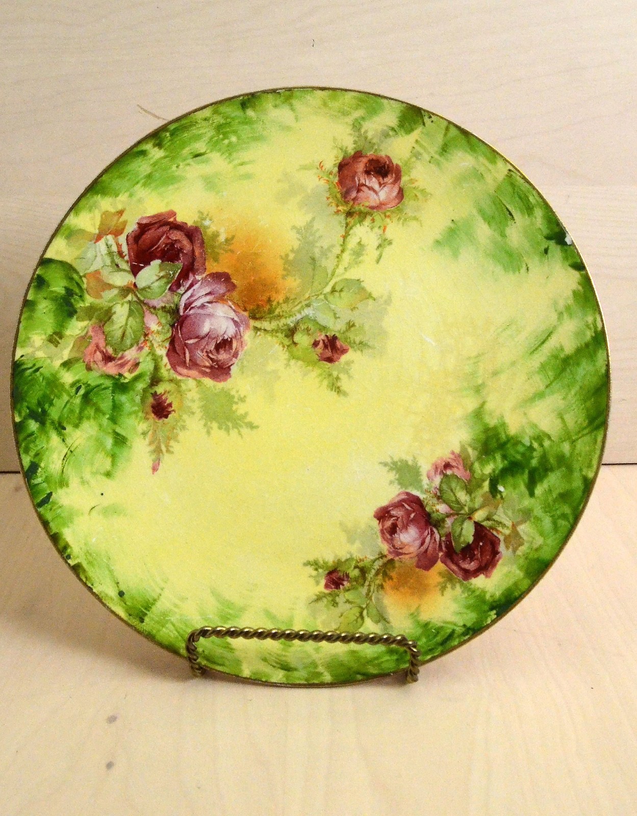 IOGA WARWICK  Semi PORCELAIN Plate ,1900;s RARE