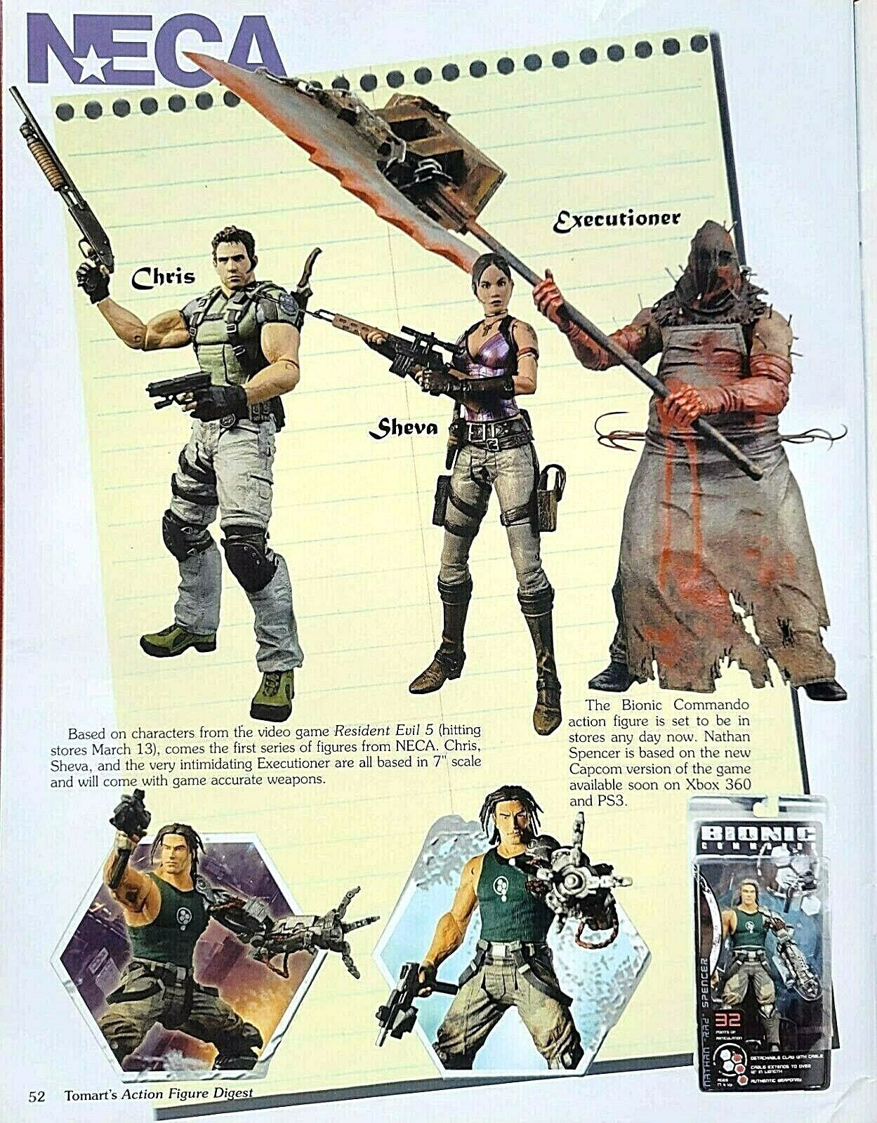 2008 RESIDENT EVIL 5 Action Figures Toys CHRIS / SHEVA 2008 RESIDENT EVIL 5 Action Figures Toys CHRIS / SHEVA
