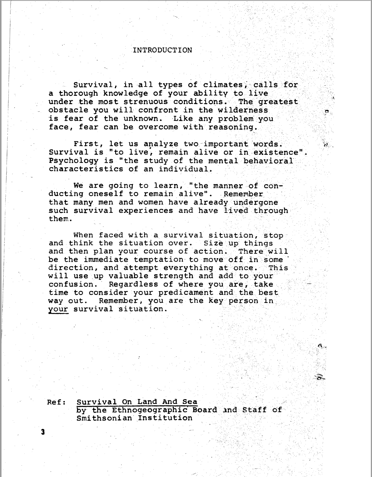 79 Page 1970s Navy Naval SERE COURSE Survival Orientation Manual on CD